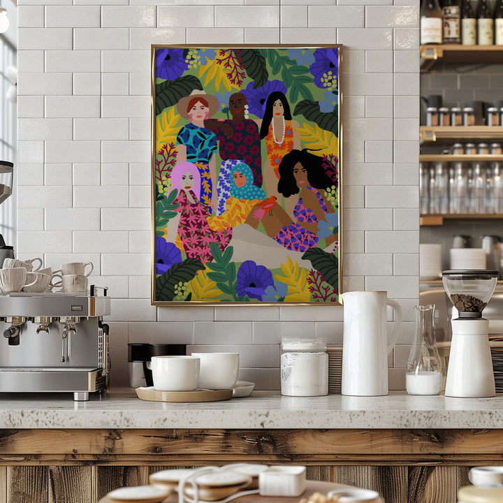 9933x14043 Din 73 - Stretched Canvas, Poster or Fine Art Print I Heart Wall Art