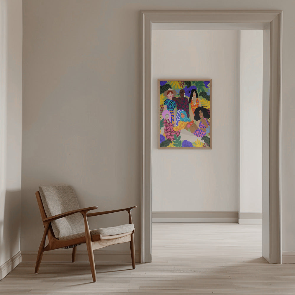9933x14043 Din 73 - Stretched Canvas, Poster or Fine Art Print I Heart Wall Art