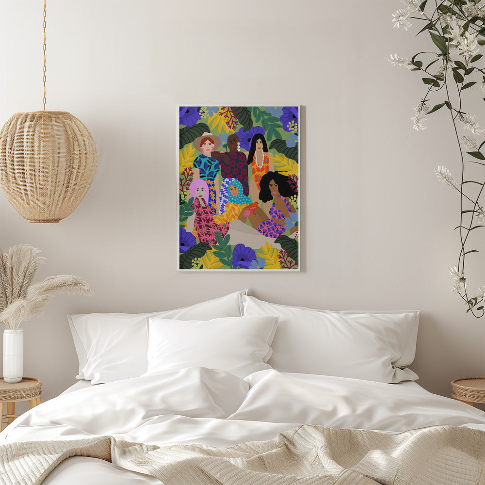 9933x14043 Din 73 - Stretched Canvas, Poster or Fine Art Print I Heart Wall Art