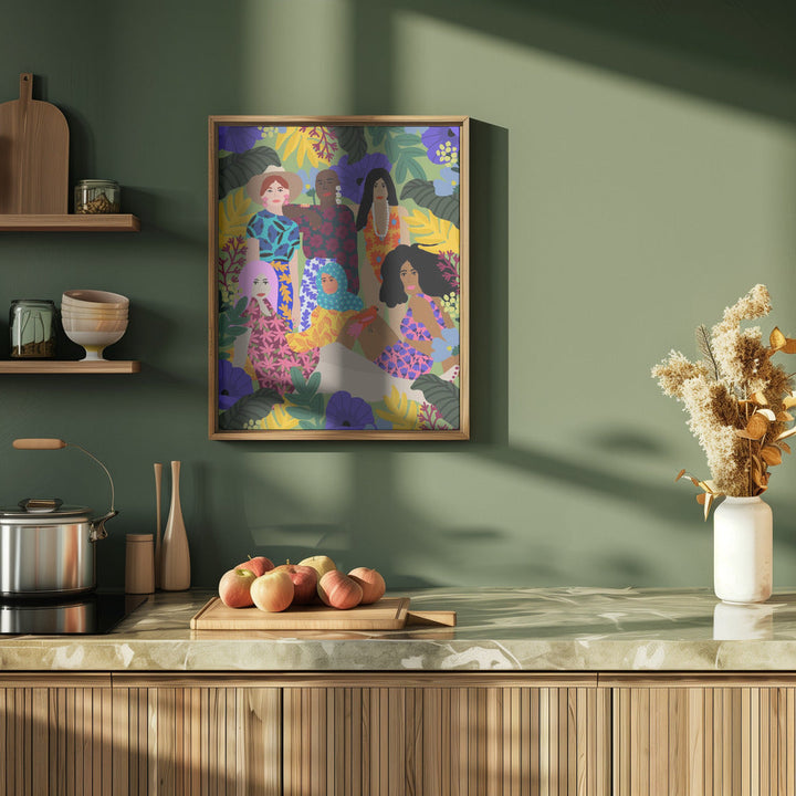 9933x14043 Din 73 - Stretched Canvas, Poster or Fine Art Print I Heart Wall Art