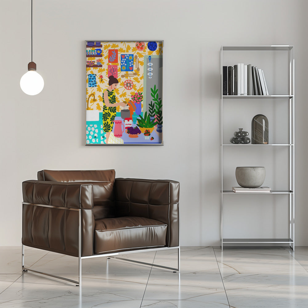 9933x14043 Din 77 - Stretched Canvas, Poster or Fine Art Print I Heart Wall Art