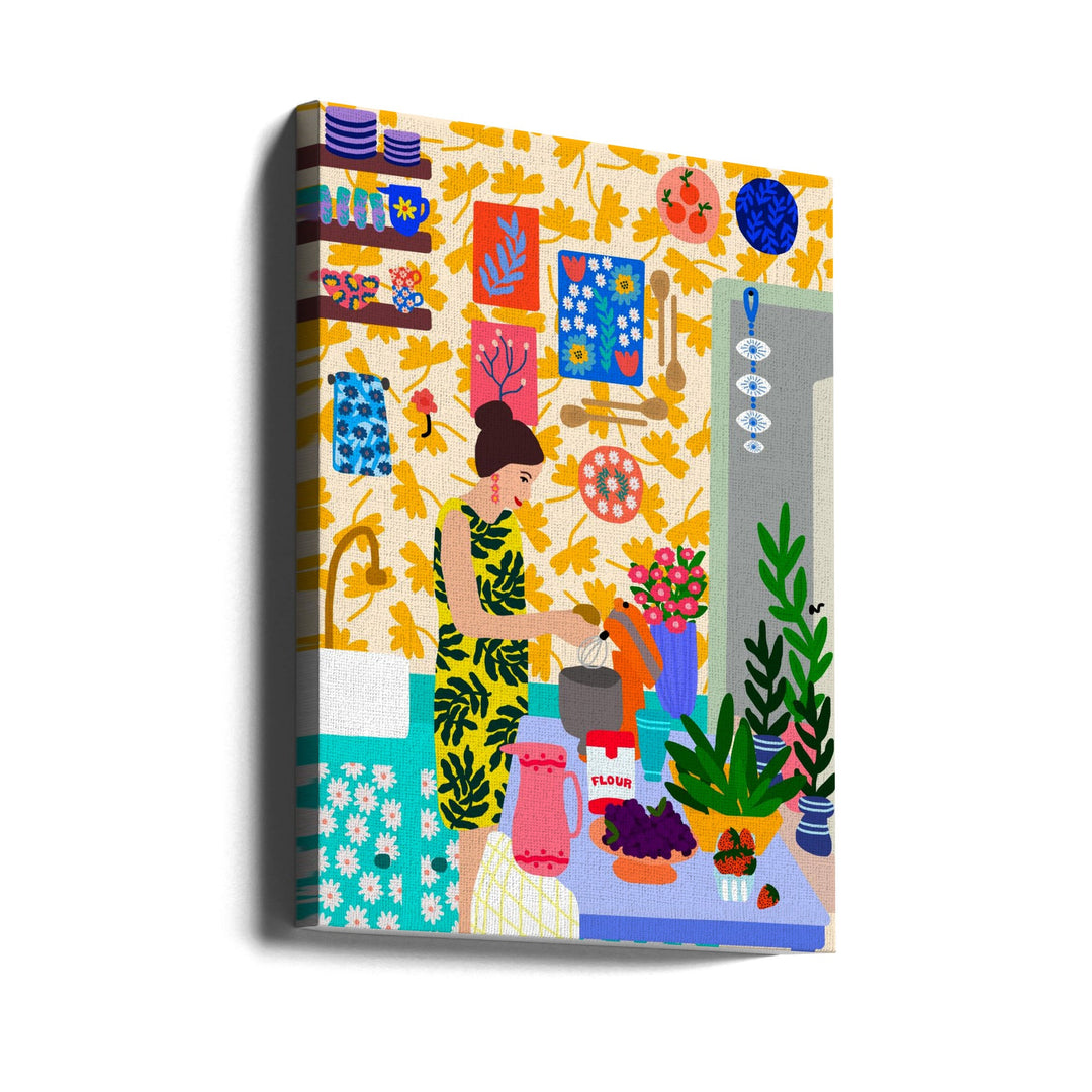 9933x14043 Din 77 - Stretched Canvas, Poster or Fine Art Print I Heart Wall Art