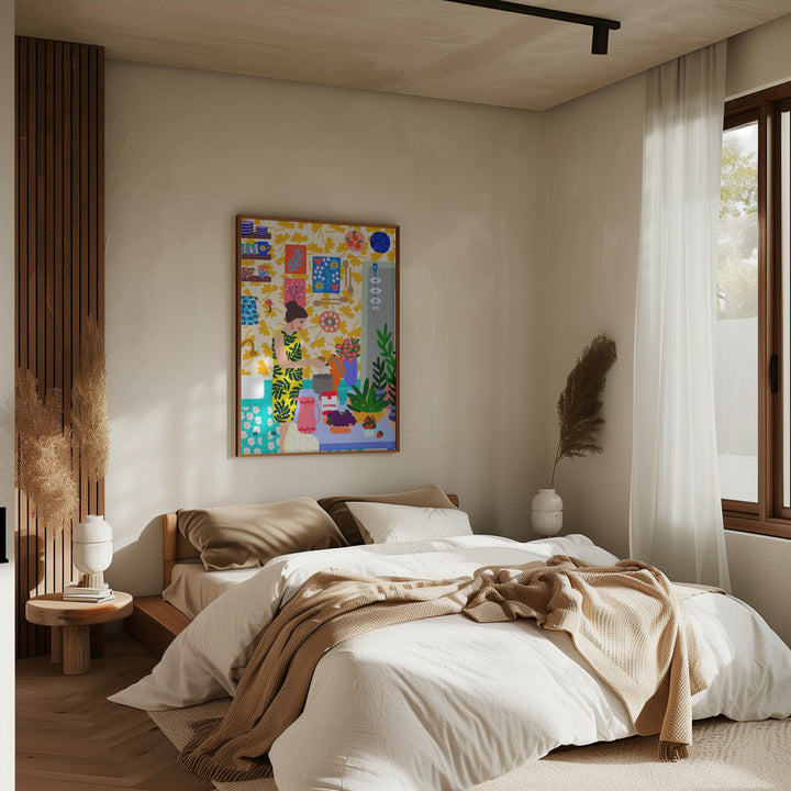 9933x14043 Din 77 - Stretched Canvas, Poster or Fine Art Print I Heart Wall Art