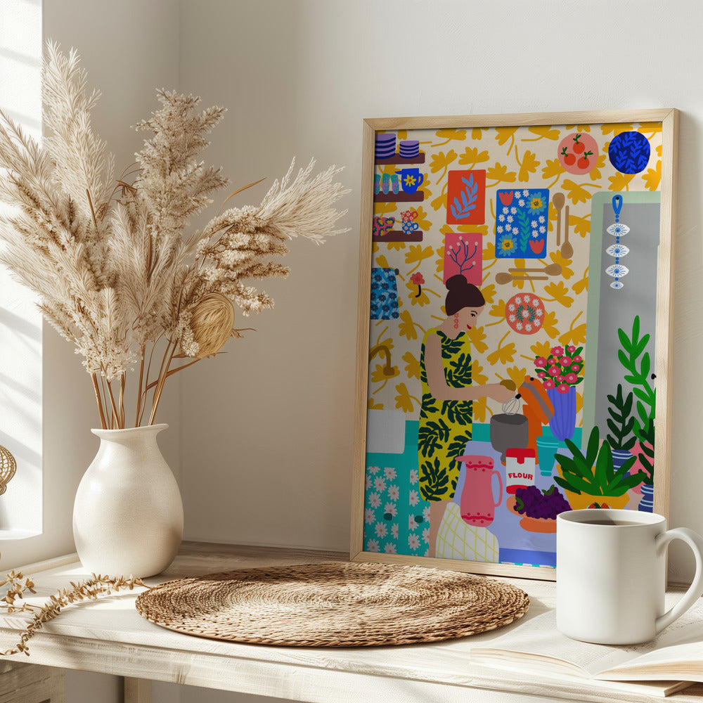 9933x14043 Din 77 - Stretched Canvas, Poster or Fine Art Print I Heart Wall Art