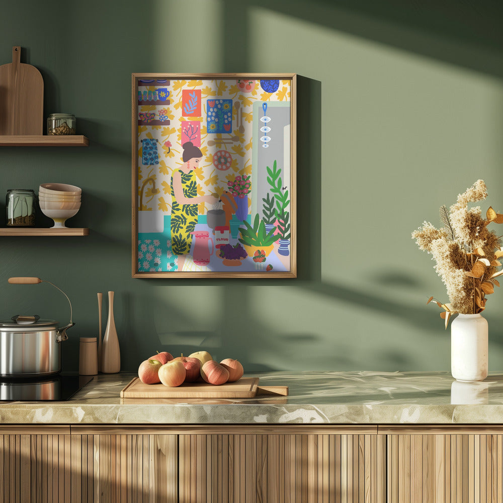 9933x14043 Din 77 - Stretched Canvas, Poster or Fine Art Print I Heart Wall Art