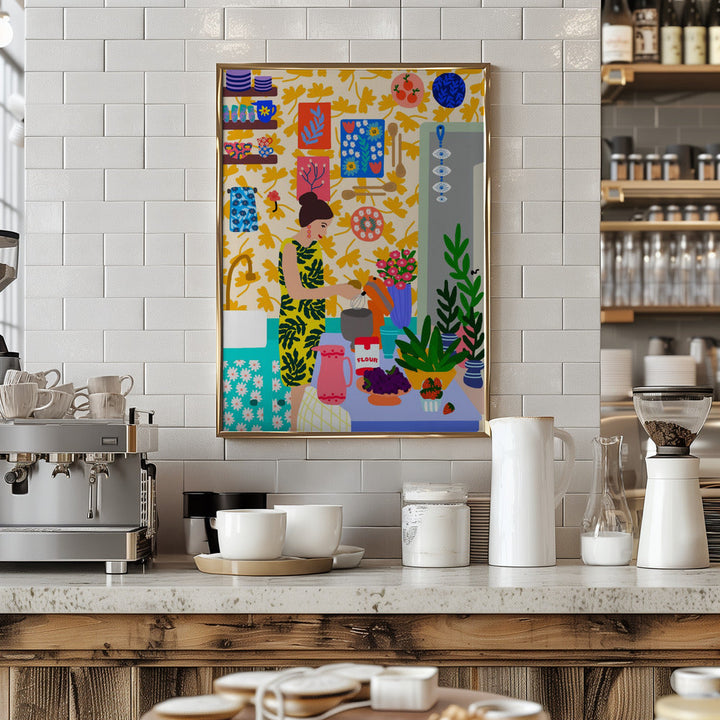 9933x14043 Din 77 - Stretched Canvas, Poster or Fine Art Print I Heart Wall Art