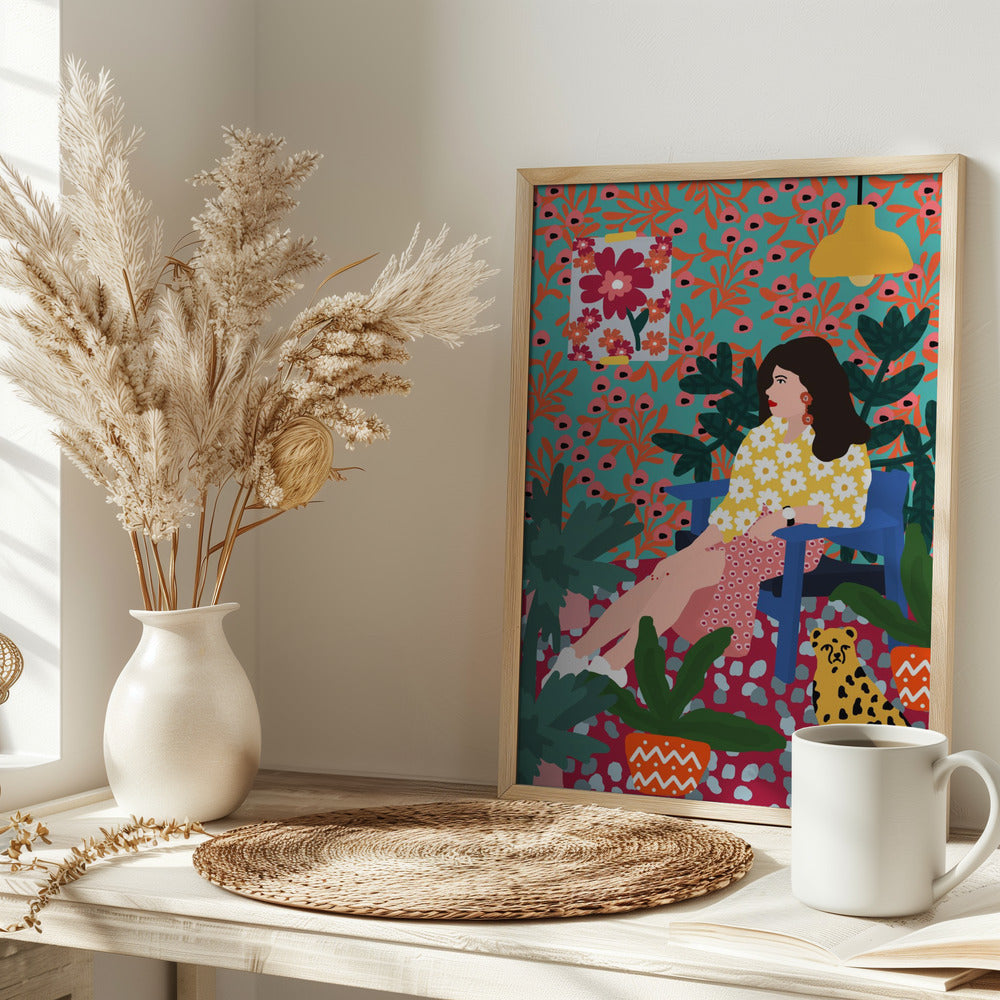 9933x14043 Din 8 - Stretched Canvas, Poster or Fine Art Print I Heart Wall Art