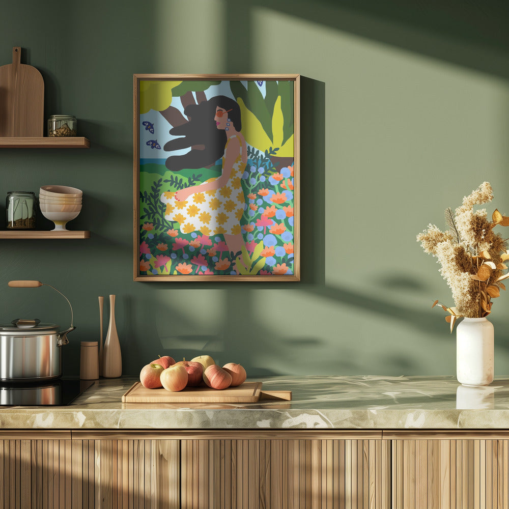 9933x14043 Din 80 - Stretched Canvas, Poster or Fine Art Print I Heart Wall Art