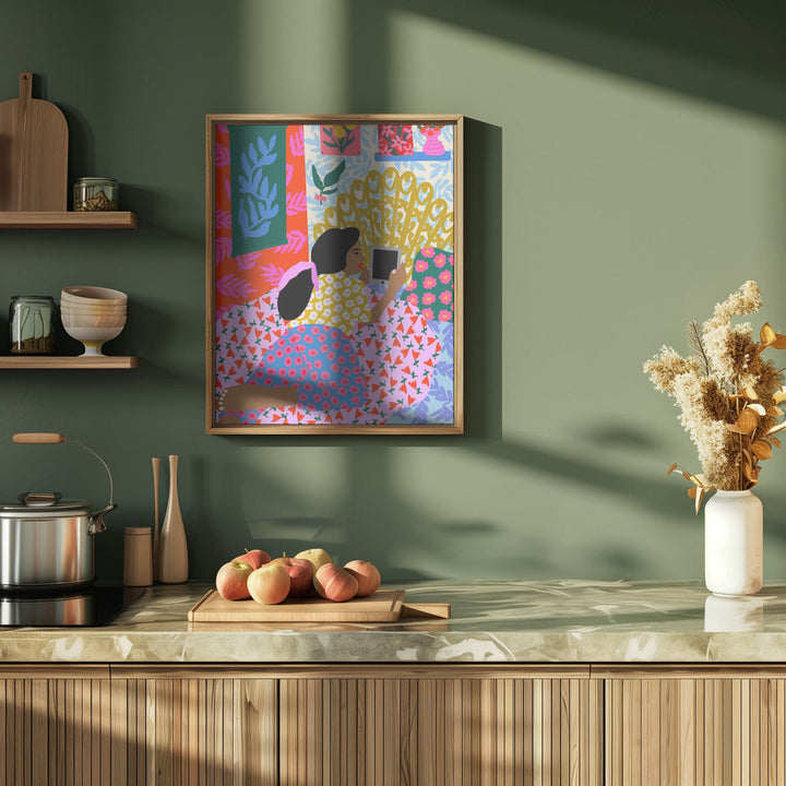 9933x14043 Din 81 - Stretched Canvas, Poster or Fine Art Print I Heart Wall Art