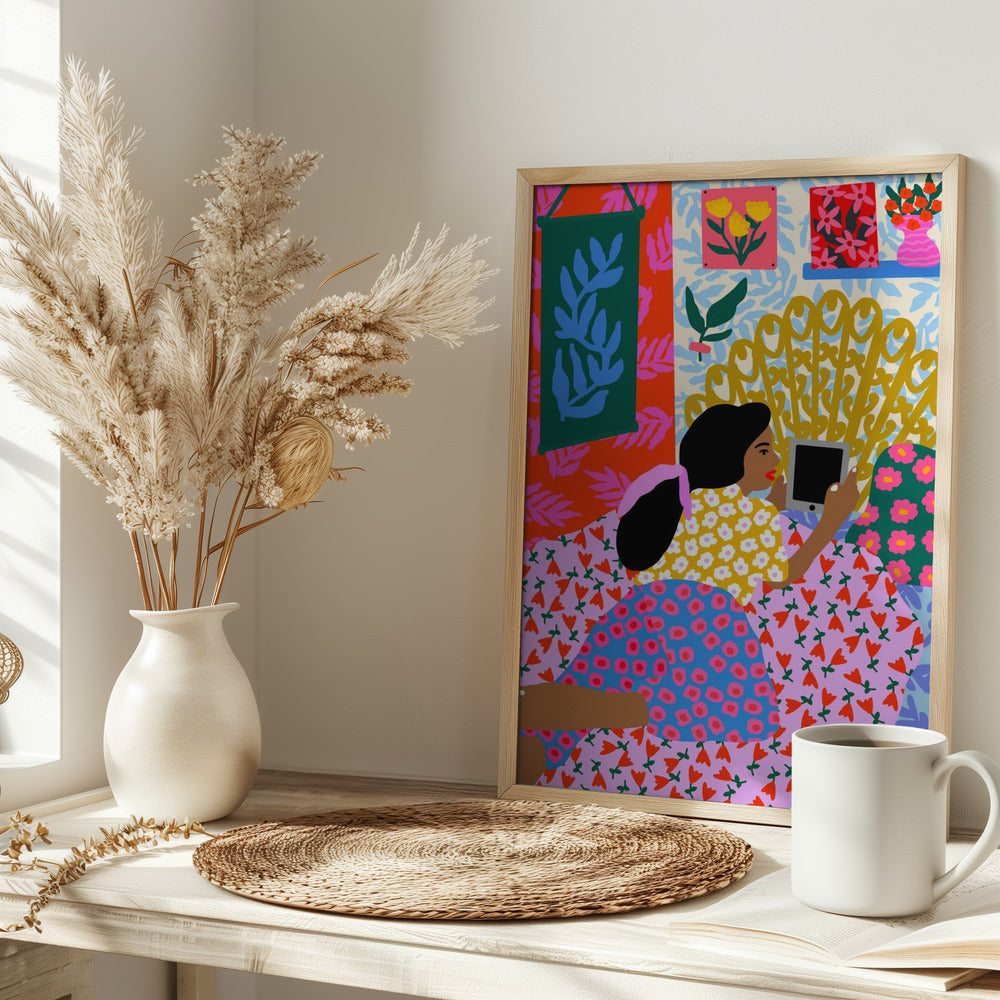 9933x14043 Din 81 - Stretched Canvas, Poster or Fine Art Print I Heart Wall Art