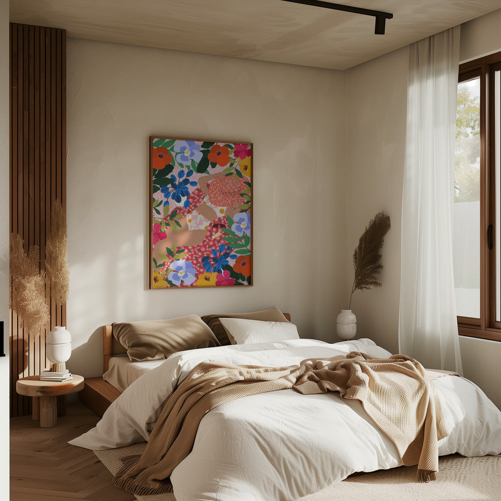 9933x14043 Din 82 Sleeping Under the Sun - Stretched Canvas, Poster or Fine Art Print I Heart Wall Art