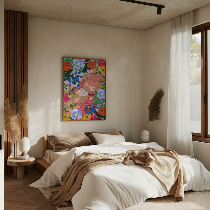 9933x14043 Din 82 Sleeping Under the Sun - Stretched Canvas, Poster or Fine Art Print I Heart Wall Art