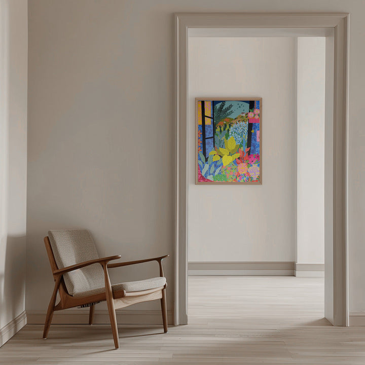 9933x14043 Din 85 View From My Window - Stretched Canvas, Poster or Fine Art Print I Heart Wall Art