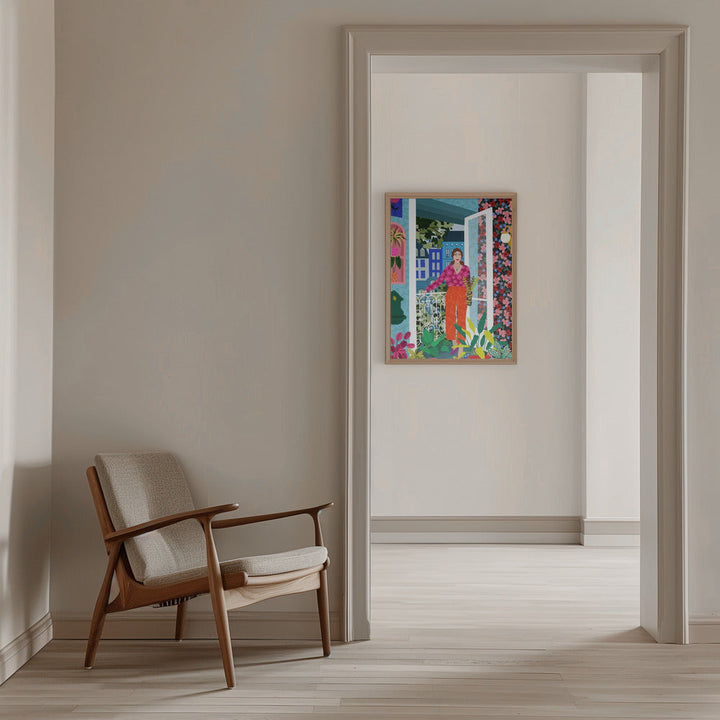 9933x14043 Din 89 Decorating My Apartment - Stretched Canvas, Poster or Fine Art Print I Heart Wall Art