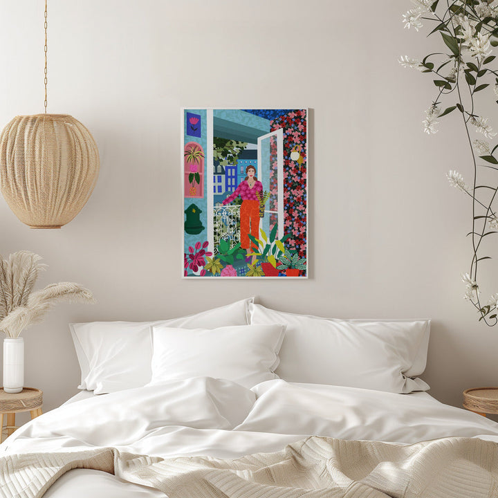 9933x14043 Din 89 Decorating My Apartment - Stretched Canvas, Poster or Fine Art Print I Heart Wall Art
