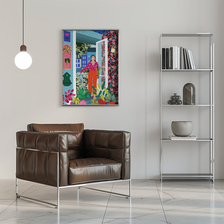 9933x14043 Din 89 Decorating My Apartment - Stretched Canvas, Poster or Fine Art Print I Heart Wall Art