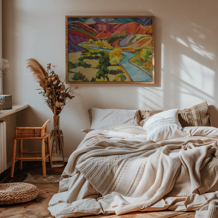 Rainbow Valley - Stretched Canvas, Poster or Fine Art Print I Heart Wall Art