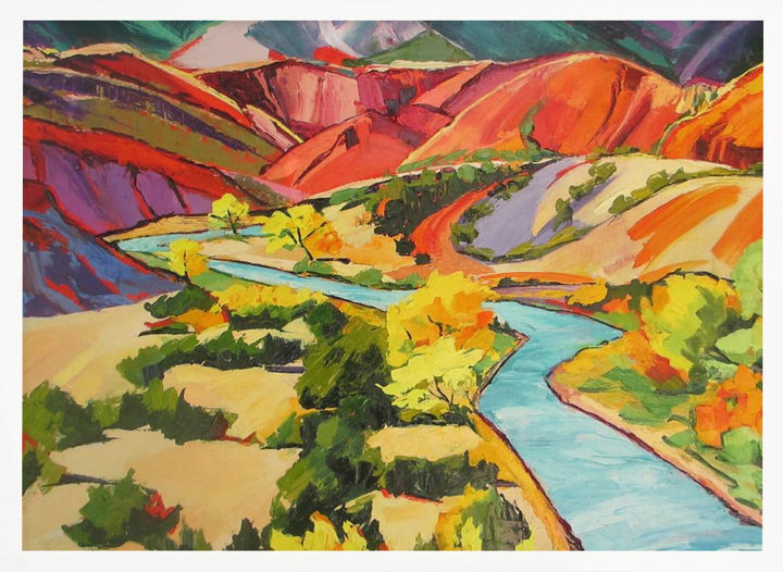 Rainbow Valley - Stretched Canvas, Poster or Fine Art Print I Heart Wall Art
