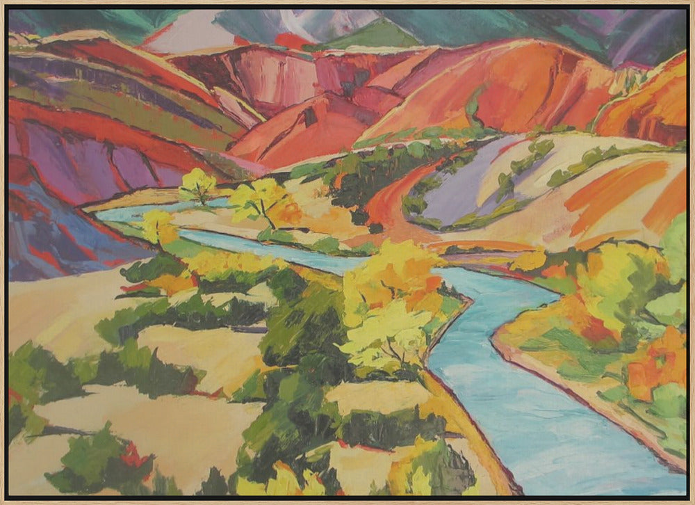 Rainbow Valley - Stretched Canvas, Poster or Fine Art Print I Heart Wall Art