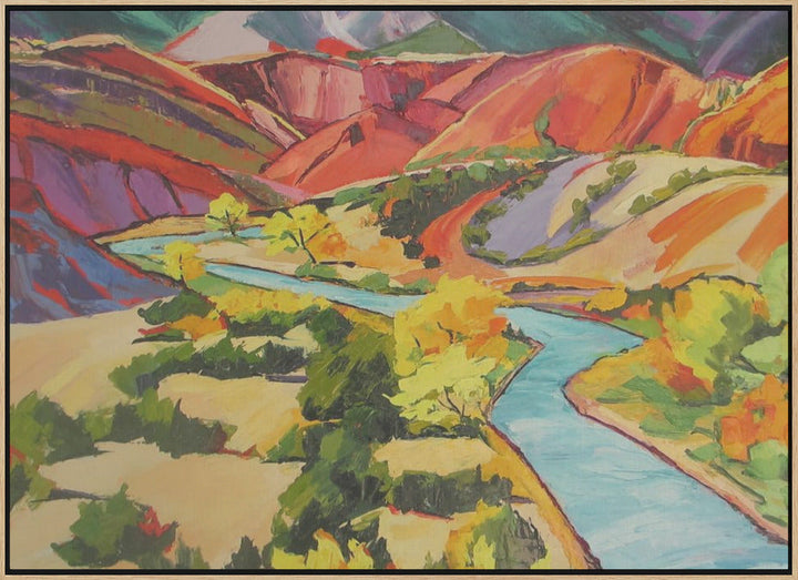 Rainbow Valley - Stretched Canvas, Poster or Fine Art Print I Heart Wall Art