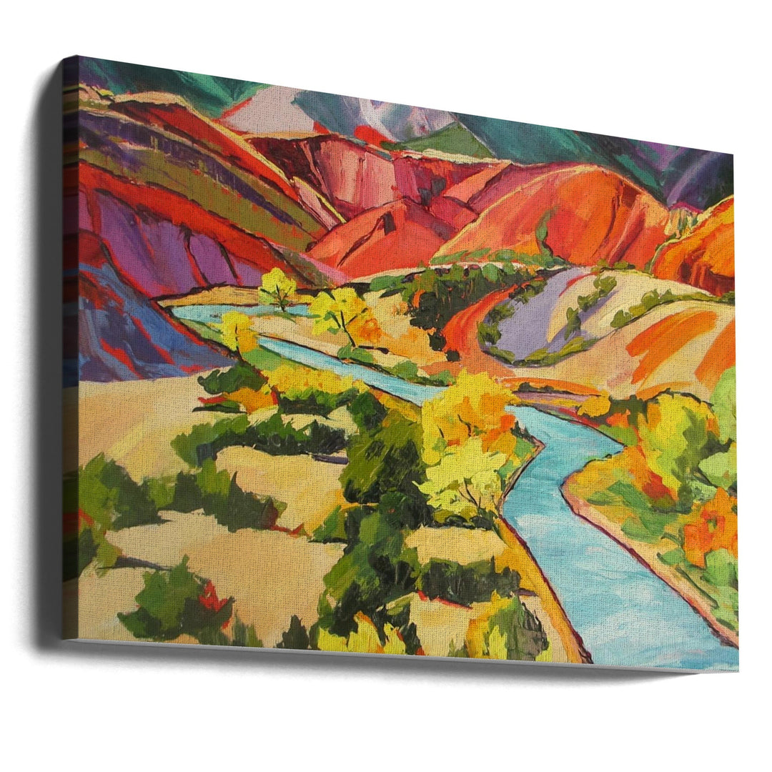 Rainbow Valley - Stretched Canvas, Poster or Fine Art Print I Heart Wall Art