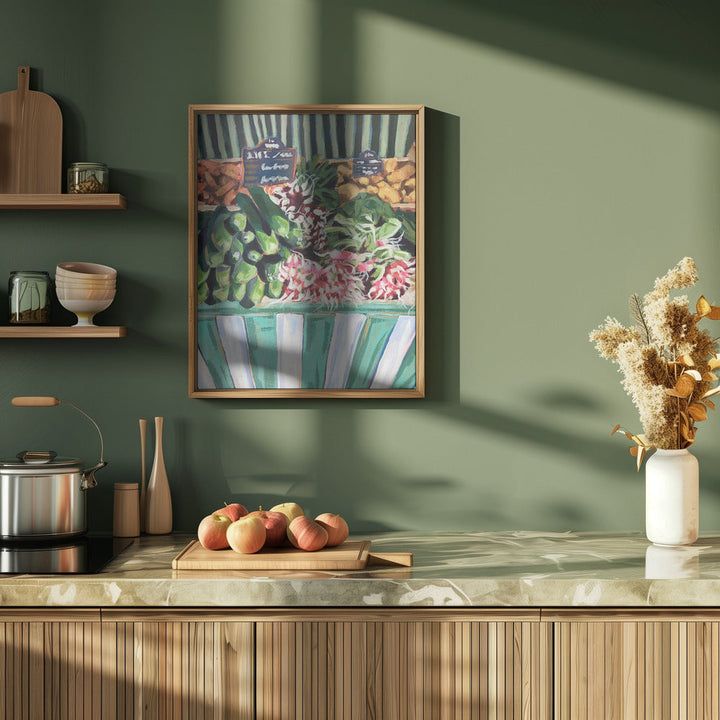 Ravishing Radishes - Stretched Canvas, Poster or Fine Art Print I Heart Wall Art