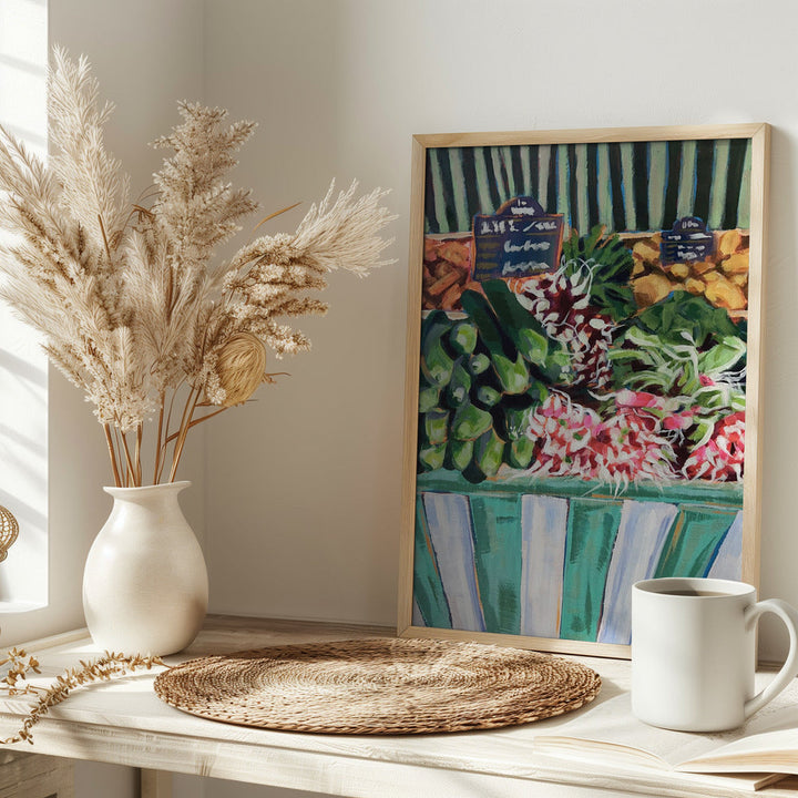 Ravishing Radishes - Stretched Canvas, Poster or Fine Art Print I Heart Wall Art