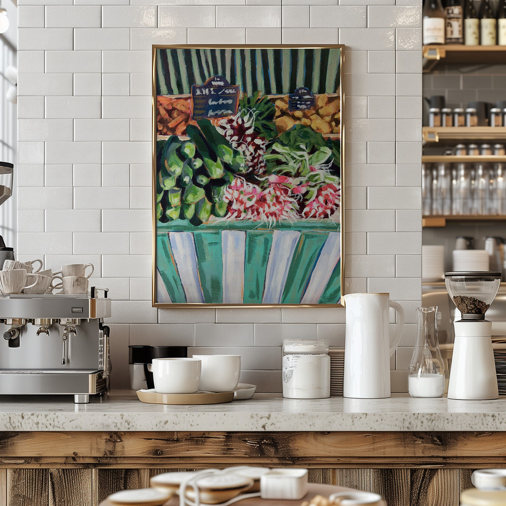 Ravishing Radishes - Stretched Canvas, Poster or Fine Art Print I Heart Wall Art