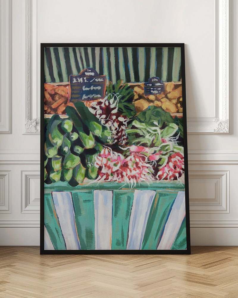 Ravishing Radishes - Stretched Canvas, Poster or Fine Art Print I Heart Wall Art