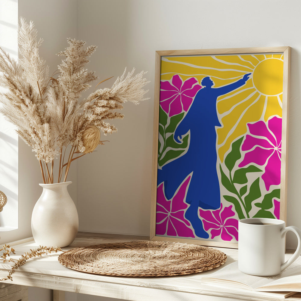 Reaching Beyond Limits - Stretched Canvas, Poster or Fine Art Print I Heart Wall Art