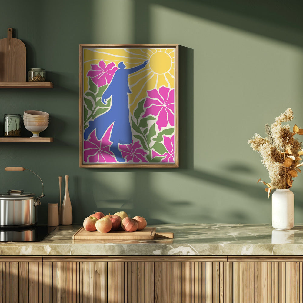 Reaching Beyond Limits - Stretched Canvas, Poster or Fine Art Print I Heart Wall Art