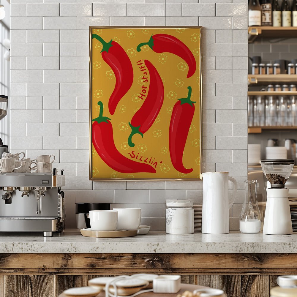 Red Hot Chili Peppers - Stretched Canvas, Poster or Fine Art Print - I Heart Wall Art - Poster Print, Canvas Print or Framed Art Print