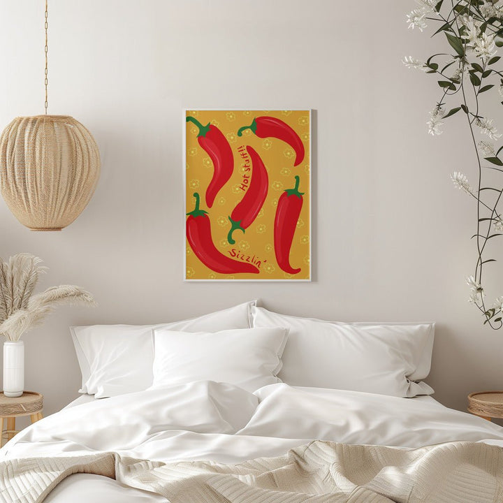Red Hot Chili Peppers - Stretched Canvas, Poster or Fine Art Print - I Heart Wall Art - Poster Print, Canvas Print or Framed Art Print