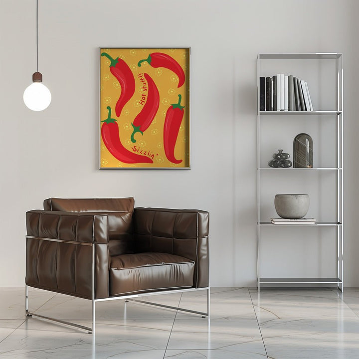 Red Hot Chili Peppers - Stretched Canvas, Poster or Fine Art Print - I Heart Wall Art - Poster Print, Canvas Print or Framed Art Print