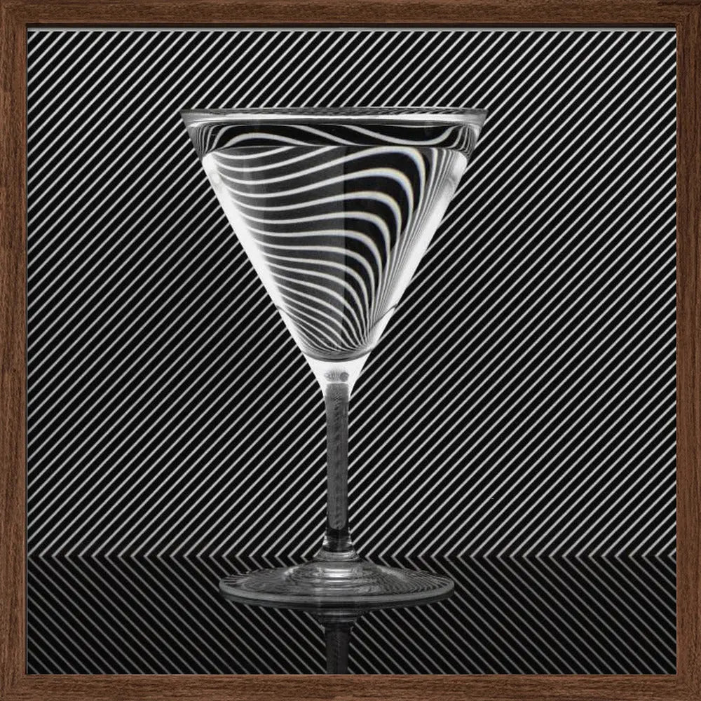 Reflection - Square Stretched Canvas, Poster or Fine Art Print I Heart Wall Art