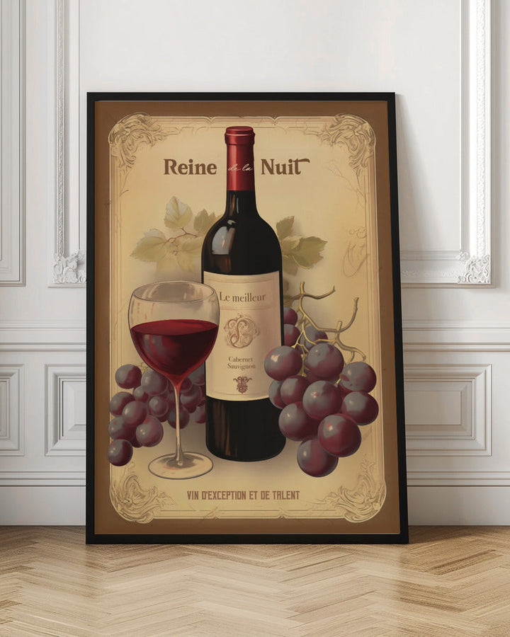 Reine De La Nuit - Stretched Canvas, Poster or Fine Art Print I Heart Wall Art