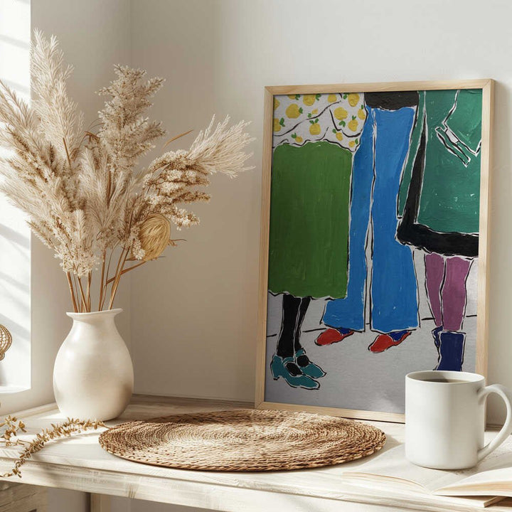Rendezvous - Stretched Canvas, Poster or Fine Art Print - I Heart Wall Art - Poster Print, Canvas Print or Framed Art Print