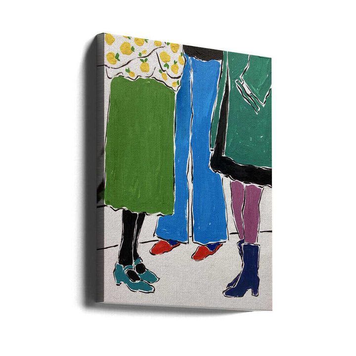 Rendezvous - Stretched Canvas, Poster or Fine Art Print - I Heart Wall Art - Poster Print, Canvas Print or Framed Art Print