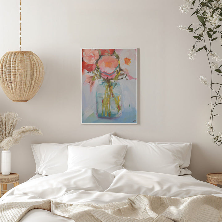 Rene S Bouquet - Stretched Canvas, Poster or Fine Art Print I Heart Wall Art