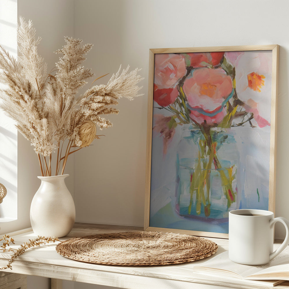 Rene S Bouquet - Stretched Canvas, Poster or Fine Art Print I Heart Wall Art