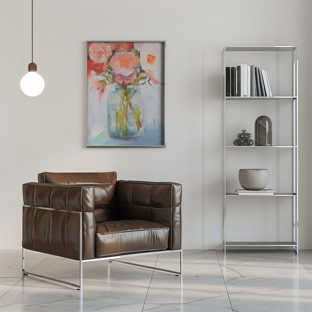 Rene S Bouquet - Stretched Canvas, Poster or Fine Art Print I Heart Wall Art