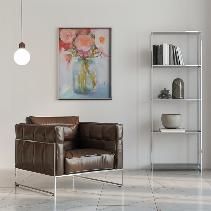Rene S Bouquet - Stretched Canvas, Poster or Fine Art Print I Heart Wall Art