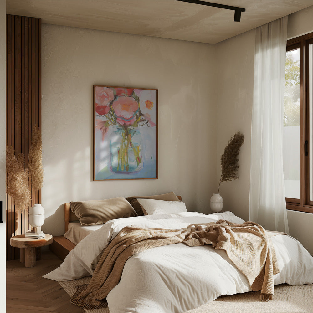 Rene S Bouquet - Stretched Canvas, Poster or Fine Art Print I Heart Wall Art