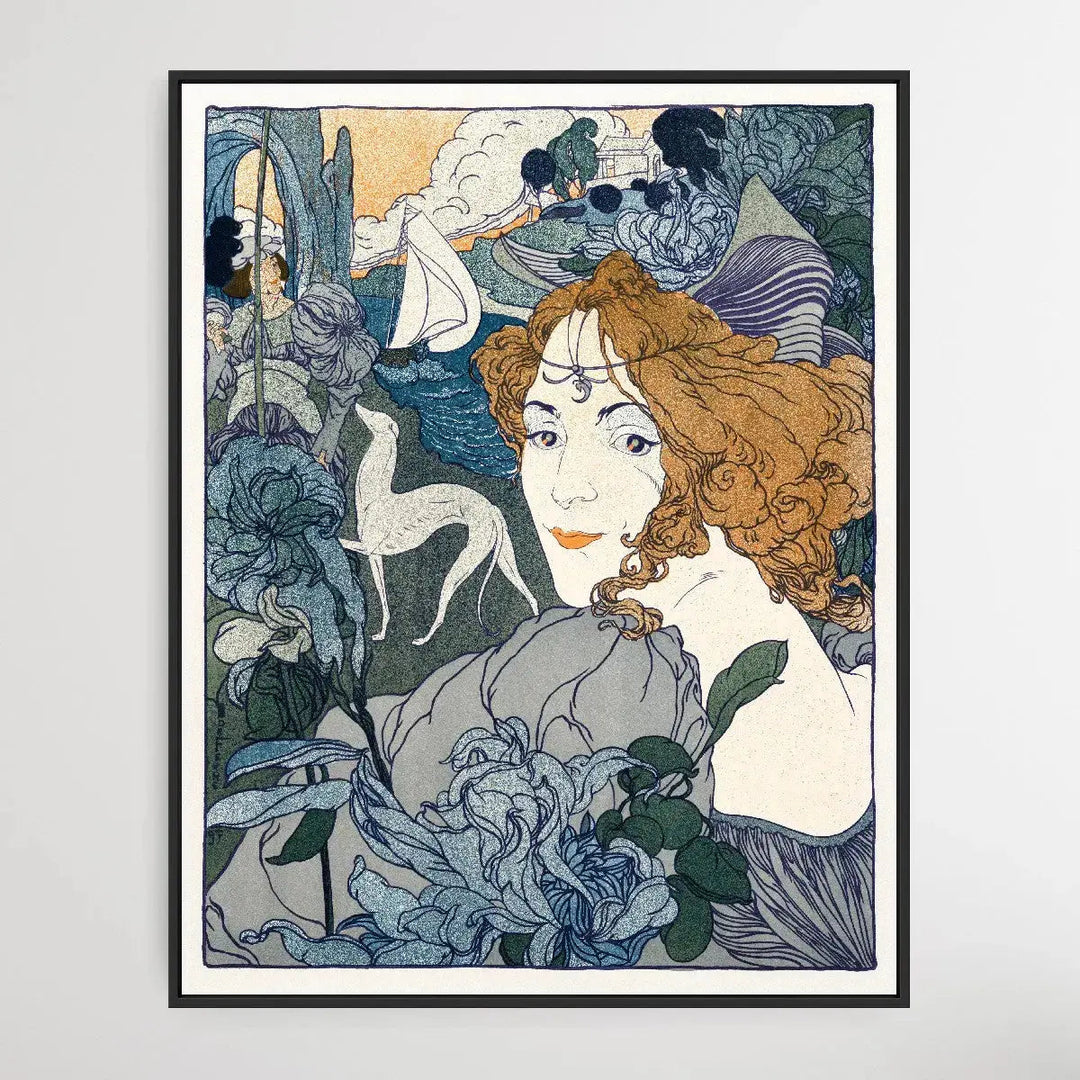 Retour (1897) by Georges de Feure - I Heart Wall Art