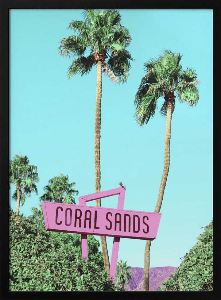Retro Paradise Vibes - Stretched Canvas, Poster or Fine Art Print - I Heart Wall Art - Poster Print, Canvas Print or Framed Art Print