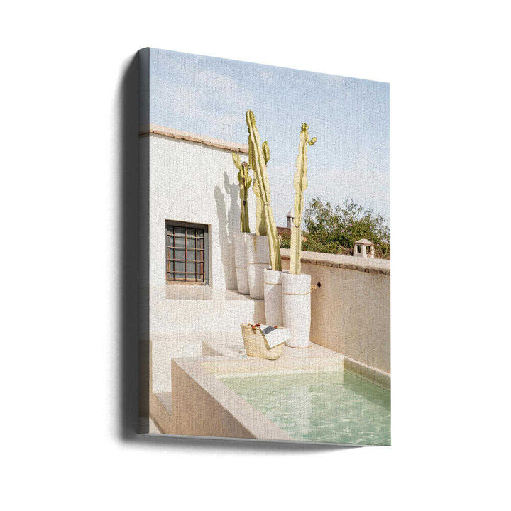 Riad Rooftop - Stretched Canvas, Poster or Fine Art Print - I Heart Wall Art - Poster Print, Canvas Print or Framed Art Print