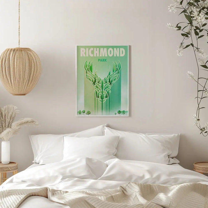Richmond Park 7200x9600 - Stretched Canvas, Poster or Fine Art Print I Heart Wall Art