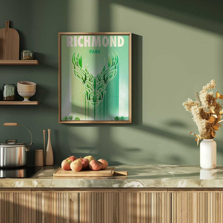Richmond Park 7200x9600 - Stretched Canvas, Poster or Fine Art Print - I Heart Wall Art - Poster Print, Canvas Print or Framed Art Print