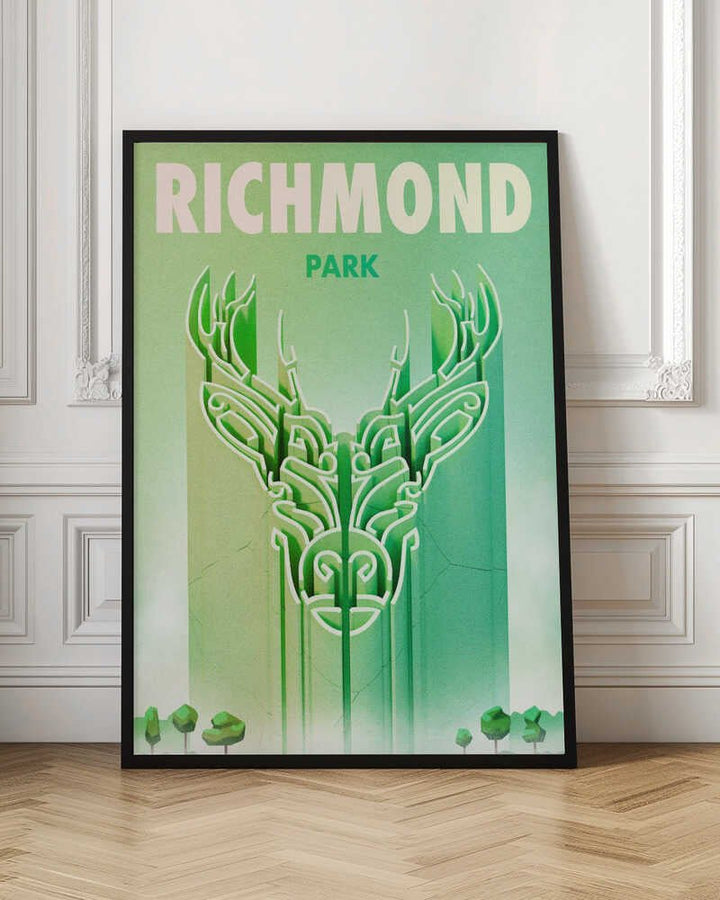 Richmond Park 7200x9600 - Stretched Canvas, Poster or Fine Art Print - I Heart Wall Art - Poster Print, Canvas Print or Framed Art Print