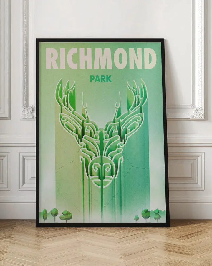 Richmond Park 7200x9600 - Stretched Canvas, Poster or Fine Art Print I Heart Wall Art